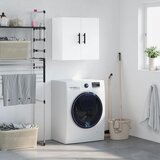 Maison Chic Stenska omarica - Zidna omarica bela 60x31x60 cm inženirski les iu454, (22062818) | Shoptok.si