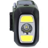 Nedis RDDBCR2000GN-Radio DAB+/FM sa ručnim navijanjem, solarnim panelom i LED osvetljenjem, 5V/2500 mAh | Eponuda.com