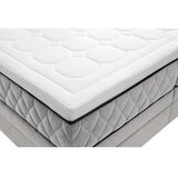 Modern Living Postelja Boxspring Carmen, Srebrna, 160x200 | Shoptok.si
