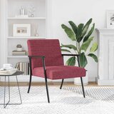  Fotelja Vinska crvena 59 x 75 x 78 cm tkanina | shoptok.hr