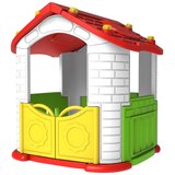  Dječja kućica s toboganom 3in1 - crvena | Shoptok.si