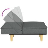  Kauč na razvlačenje od tkanine tamnosivi | shoptok.hr