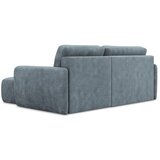 Makamii Prljavo plava sklopiva/s prostorom za odlaganje kutna garnitura od šenila (s desnim kutom/s ležaljkom) Lilo – | shoptok.hr