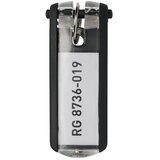 Durable obesek za ključe (1957), črn, 6 kos DU195701 Cene