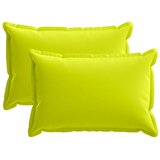  Jastuk s jastukom HOUTEN 2 kom. Svijetlo zelena. Poliester - Svjetlozelena 50 x 75 cm 2 | shoptok.hr