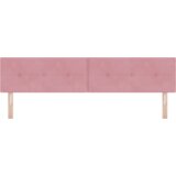  LED uzglavlje s dugmadi ružičasto 100 cm baršun | shoptok.hr