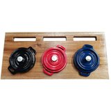 Grill King cast iron 4v1 mini dutch oven set s stojalom, 10 cm, (21567588) | Shoptok.si