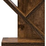  Polica za knjige s 3 etaže 30 x 18 x 40 cm Konstruirano drvo | shoptok.hr