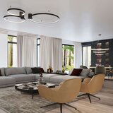  Stropna svetilka RIO 78 črna 3000K, (21348015) | Shoptok.si