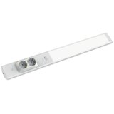  LED svjetiljka s utičnicama i sklopkom, 18 W, bijela Cijene
