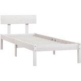  Okvir za krevet od masivne borovine bijeli 90 x 190 cm mali | Eponuda.com