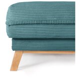 Bonami Selection Turkizen tabure iz rebrastega žameta Tori – | Shoptok.si
