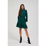 Marisse Dress With A Flared Bottom And A Belt | shoptok.hr