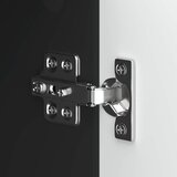  Noćni ormar 2 pcs Crna 33,5 x 34,5 x 50 cm Konstruirano drvo | shoptok.hr