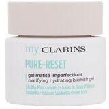 Clarins Pure-Reset Matifying Hydrating Blemish Gel gel za obraz mastna koža 50 ml za ženske | Shoptok.si