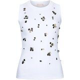Liu Jo Majice brez rokavov WA6490J4822 Bela | Shoptok.si