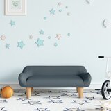 vidaXL Otroški kavč temno siv 70x40x24 cm blago | Shoptok.si