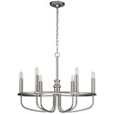  Kichler KL-CAPITOL-HILL6-BN-Luster na lancu CAPITOL HILL 6xE14/40W/230V hrom | Eponuda.com