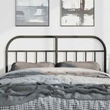  Metalno zamjensko uzglavlje crno 150 cm | shoptok.hr