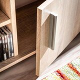 vidaXL Stenska enota za TV z LED osvetlitvijo sonoma hrast | Shoptok.si