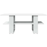  Stolić za kavu bijeli 102 x 55 x 42 cm od konstruiranog drva | shoptok.hr