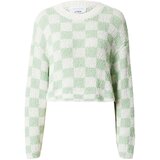 florence by mills exclusive for ABOUT YOU Pulover zelena / bela | Shoptok.si