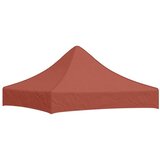 Krov za šator za zabave 2 x 2 m terakota 270 g/m² | shoptok.hr