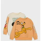 Pamučne majice s kapuljačom s printom 2 pack Mickey Mouse
