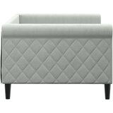  Dnevni krevet svjetlosivi 90 x 200 cm baršunasti | shoptok.hr