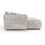 Ropez Bež sofa od šenila s ležaljkom 252 cm Nelia Big – | shoptok.hr