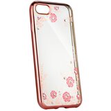  Gumijasti / gel etui Flower za Apple iPhone 7 / 8 / SE (2020) (4.7") - bronasti | Shoptok.si