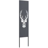  Privatnost u vrtu Antracit 32 x 140 cm Hladno valjana čelična | shoptok.hr