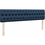  Otomanski krevet s madracem i LED plavi 160x200cm tkanine | shoptok.hr