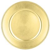 Atmosphera okrugli tanjir polipropilen d. 33 cm zlatna (715850OR) | ePonuda.com