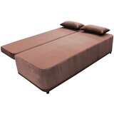 MID.YOU ZOFA S POSTELJNO FUNKCIJO, barve korale tekstil | Shoptok.si