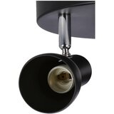 Candellux Lighting Mat crna stropna svjetiljka s metalnim sjenilom 29x29 cm Picardo – | shoptok.hr