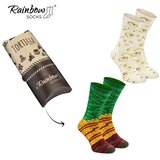ZOOKSY/RAINBOW SOCKS Rainbow Socks Tortilla Wrap 2 Pairs | ePonuda.com