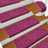  Otirači za stepenice 5 kom 65 x 25 cm ljubičasti | shoptok.hr
