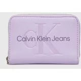 Calvin Klein Jeans Denarnica ženska, vijolična barva, K60K612255
