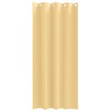 vidaXL Zavese z zavesami 2 pcs Bež 260 x 140 cm Poliester | Shoptok.si