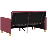  Krevet-sofa na razvlačenje Vinska crvena Tkanina | shoptok.hr