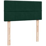 Box spring krevet s madracem tamnozeleni 90x190 cm baršunasti | shoptok.hr