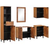  Setovi za kupaonicu 5 pcs Acacia smeđi finiš Čvrsto drvo manga | shoptok.hr
