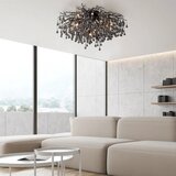 PAUL NEUHAUS 8092-18 - Plafonski luster ICICLE 14xG9/40W/230V, prečnik 100 cm, crna | Eponuda.com