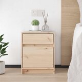  Noćni ormarić 40 x 31 x 50 cm od masivne borovine | shoptok.hr