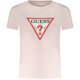 Guess MAJICA S KRATKIM RUKAVIMA ZA ŽENE ROZA | shoptok.hr