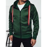 DStreet Bluza męska z kapturem zielona | shoptok.hr