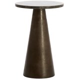 Light & Living Okrogla stranska mizica z marmorno mizno ploščo ø 29 cm Ynez – Cene