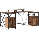  Stol Dimljeni hrast 182 x 101 x 87,5 cm Konstruirano drvo | Eponuda.ba