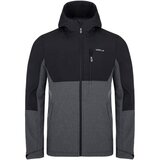 LOAP Men's softshell jacket LUSTAV Grey/Black Cene